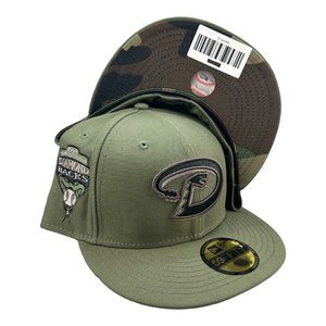 New Era Arizona Diamondbacks 1998 Inaugural Season Patch Olive Green/Cam…